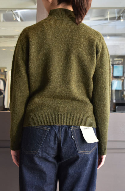 YAECA(ヤエカ) 7G wool ニット タートルネック(2色展開)(3)