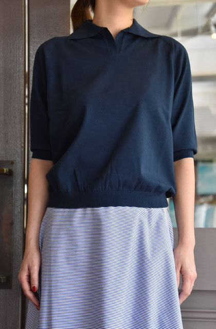 MADISONBLUE(マディソンブルー) BIG COLLAR KNIT(2色展開)(3)