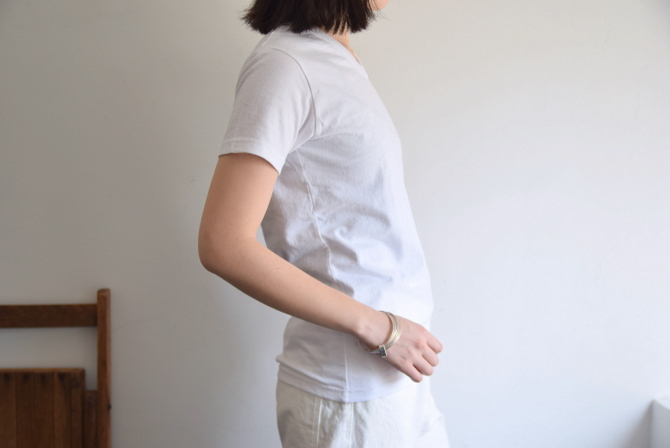 commono reproducts (コモノリプロダクツ) V Neck Tee(2色展開)【K】(3)