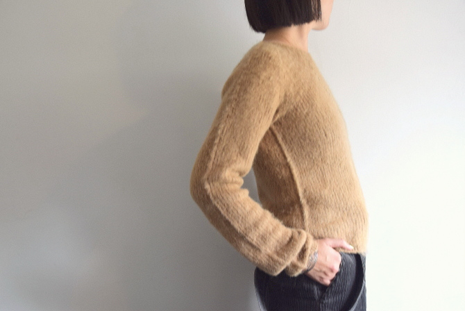 【40%OFF SALE】Bilitis dix-sept ans(ビリティス・ディセッタン)Baby Alpaca Pullover (2色展開)(3)