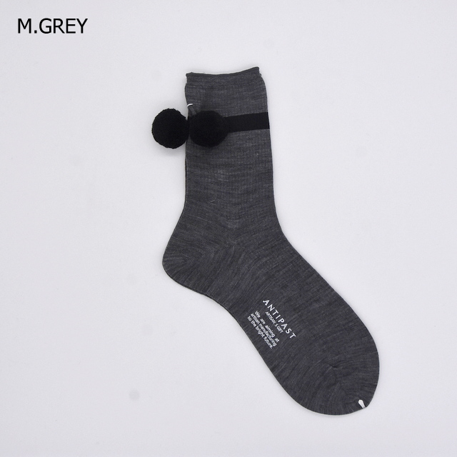 ANTIPAST (アンティパスト)/ PON PON II SOCKS(2色展開) (3)