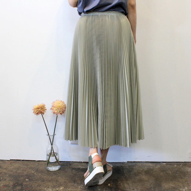 【30% off sale】YLÉVE(イレーヴ) 【20SS】CHINO PLEATS SKIRT_168-0130567【K】(3)