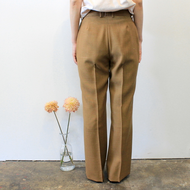 AURALEE(オーラリー) 【20SS】WOOL CUPRA LINEN CLOTH SLACKS_A20SP05CL【K】(3)