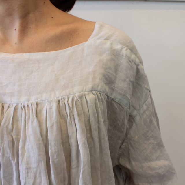 TOUJOURS(トゥジュー) 20SS CLASSIC PLEATED BLOUSE TM32JS02【K】(3)