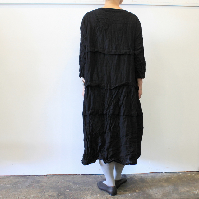 DANIELA GREGIS(ダニエラ グレジス) SOFFIONEBAIZA DRESS no.1_A614AW-W196【K】(3)