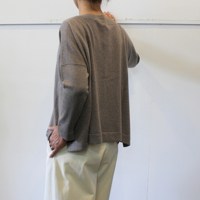DANIELA GREGIS(ダニエラ グレジス) BOATNECK SWEATER_MB1P-W44【K】(3)