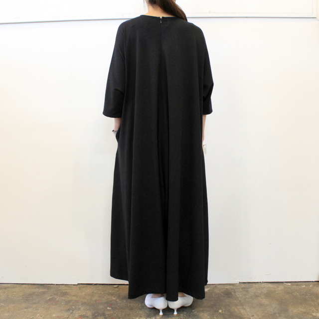 【30% off sale】(グラフペーパー)【20 AW】Rib Flare Jumpsuit_GL203-60120B【K】(3)