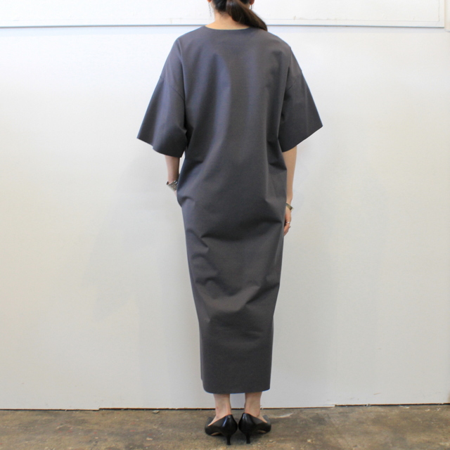 Graphpaper(グラフペーパー)【20 AW】Compact Ponte Cut Off Dress _GL203-60036B【K】(3)