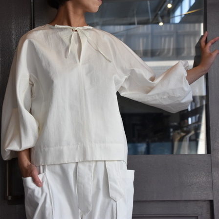 TENNE HANDCRAFTED MODERN(テン ハンドクラフテッドモダン) VOLUME SLEEVE PULLOVER #001BS(3)