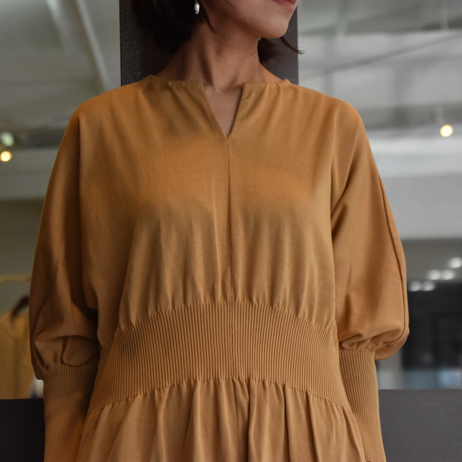 TENNE HANDCRAFTED MODERN(テン ハンドクラフテッドモダン) WAIST RIB KNIT ONE-PIECE #0017(3)