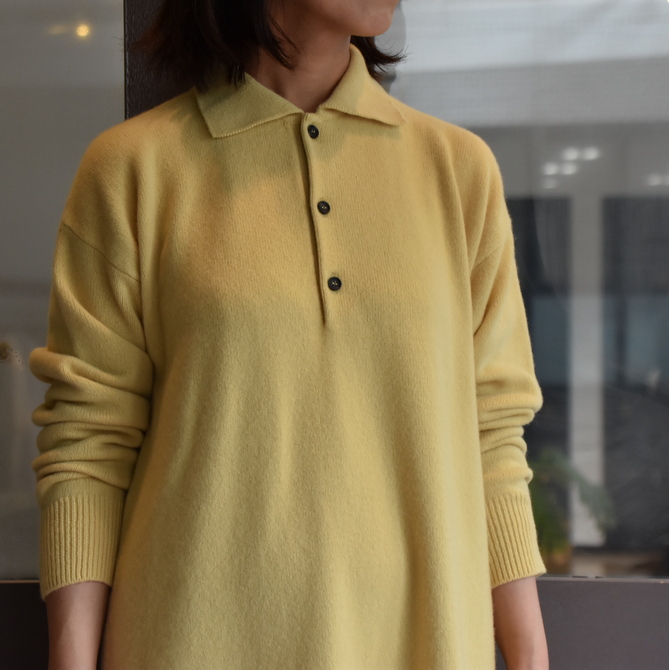 CristaSeya(クリスタセヤ)/ Oversized polo dress 17NC-FL-LY(3)