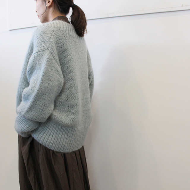 Bilitis dix-sept ans(ビリティス・ディセッタン) ねこチャーム付きモヘアカーディガン 2914-584【K】(3)