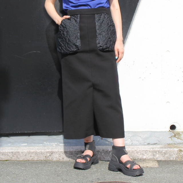 y50%off salezDRIES VAN NOTEN(hX@mbe) SAMINA LONG 4213 W.W.SKIRT#010849-4115-200(3)