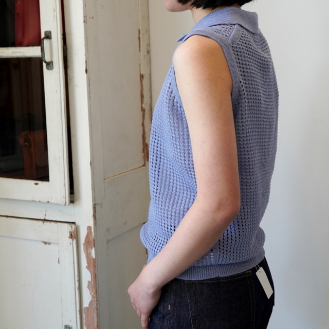 BATONER(ogi[) SUMMER KNIT NO SLEEVE SKIPPER #BN-23SL-035(3)