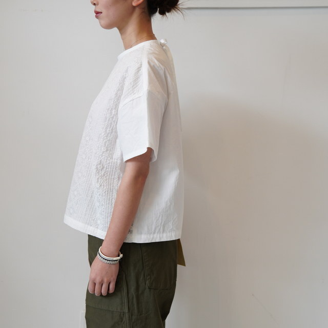SARAH(サラ) SHIRPING EMBROIDERY S/S #C52892(3)