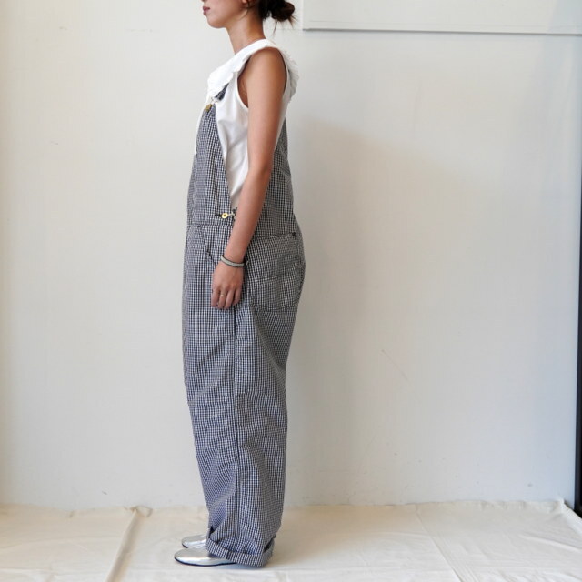MASTER&Co.(マスター&コー) GINGHAM CHECK NEW OVERALLS #MC1583(3)