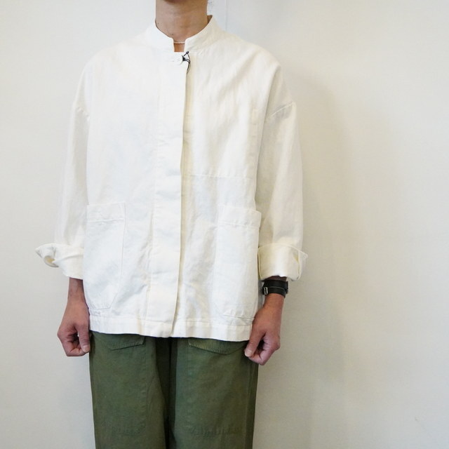 TRAVAIL MANUEL(トラバイユマニュアル) コットンリネンデニム ユニティJKT#4012-51(3)