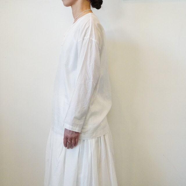 TOUJOURS(トゥジュー) BIG HENLEY NECK SHIRT #MM42ES02(3)