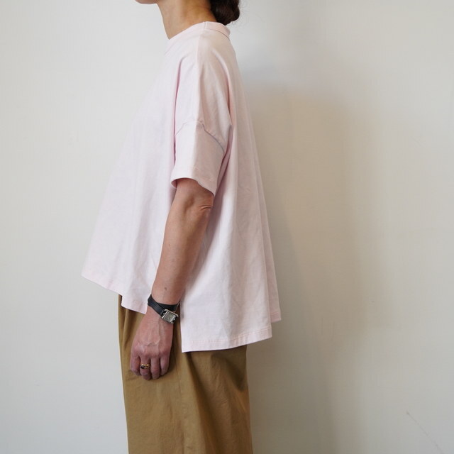 TRAVAIL MANUEL(トラバイユマニュアル) クラシック天竺 スリットT #2014-51(3)