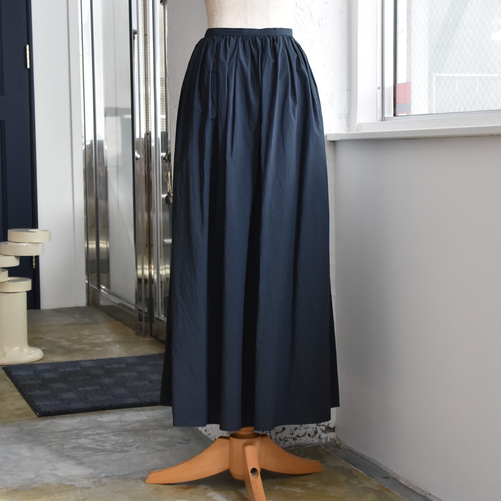 TOUJOURS(トゥジュー) / Randam Pleated Maxi Skirt #TM42BK04-AA(3)