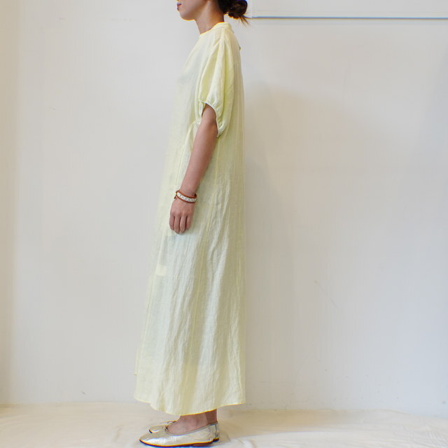 TICCA (ティッカ) リネンバルーンスリーブワンピース #TBES-407(3)