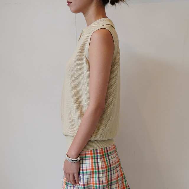 BATONER(バトナー) OX SUMMER KNIT NO SLEEVE SKIPPER#BN-25SL-054(3)