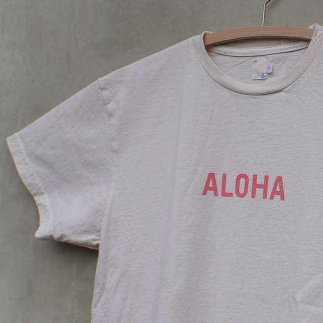SUNSHINE+CLOUD (サンシャインクラウド) T-shirt ALOHA MAHALO#AL-SS(3)
