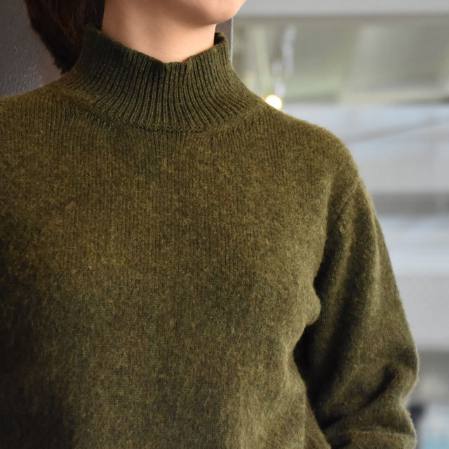 YAECA(ヤエカ) 7G wool ニット タートルネック(2色展開)(4)