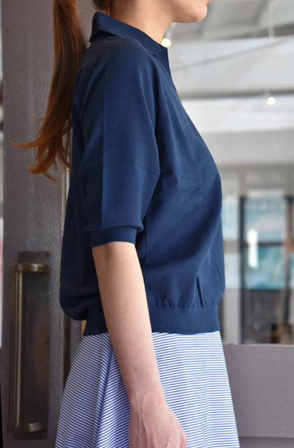 MADISONBLUE(マディソンブルー) BIG COLLAR KNIT(2色展開)(4)