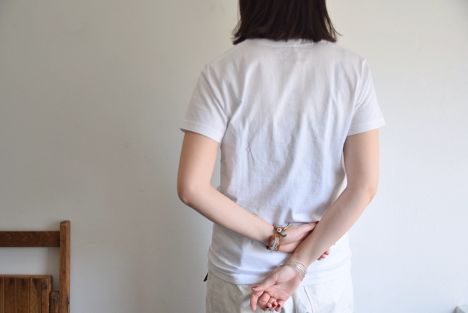 commono reproducts (コモノリプロダクツ) V Neck Tee(2色展開)【K】(4)