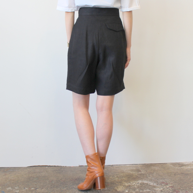 【30%OFF SALE】YLÉVE(イレーヴ) LINEN TUMBLER SHORTS_168-9141032【K】(4)