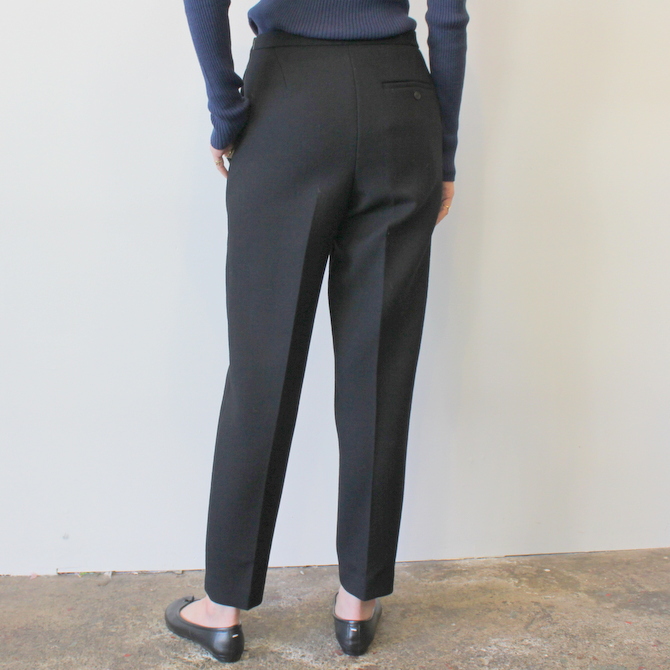 【30%OFF SALE】YLÉVE(イレーヴ) 【19AW】WOOL DOUBLE CLOTH TROUSER_168-9240050【K】(4)
