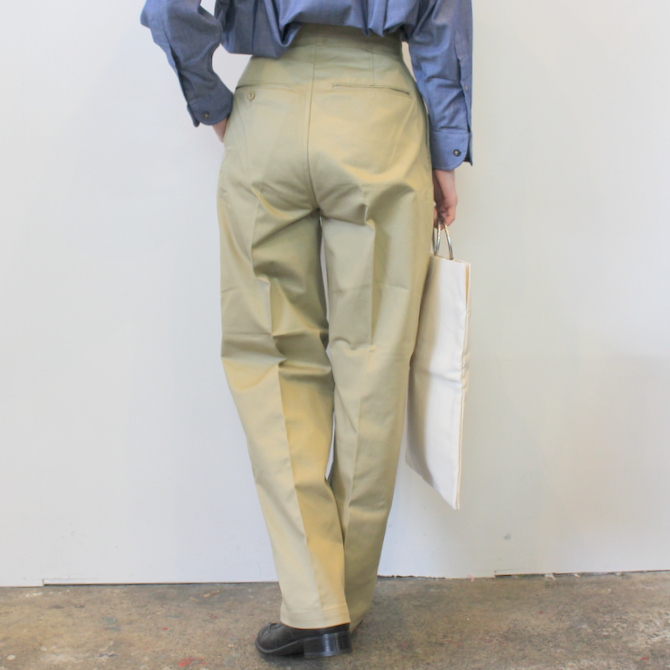 LENO&Co.(リノアンドコー) / 【20SS】DOUBLE BELTED GURKHA TROUSERS(2色展開)_L2001-PT001【K】(4)