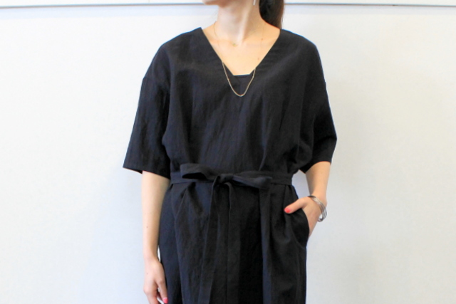 humoresque(ユーモレスク) 【20 SS】V-neck dress_HS2102【K】(4)