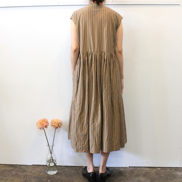 TOUJOURS(トゥジュー)【20SS】Sleeveless Band Collar Dress TM32FD02 【K】(4)