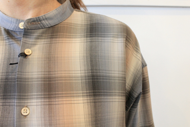 AURALEE(オーラリー)【20AW】SUPER LIGHT WOOL CHECK MAXI OP_A20AD02LC【K】(4)