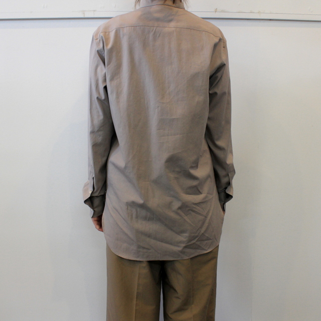 AURALEE(オーラリー)【20AW】WASHED FINX TWILL SHIRTS(2色展開)_A20AS03TN【Z】(4)