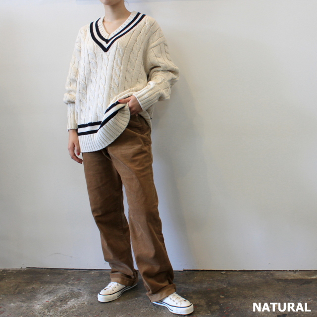 LENO&Co.(リノアンドコー) 【20AW】TILDEN KNIT SWEATER(2色展開)_H2002K002【K】(4)