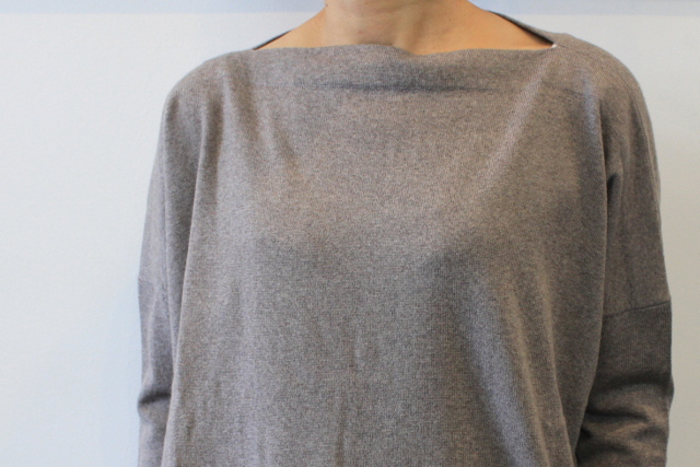DANIELA GREGIS(ダニエラ グレジス) BOATNECK SWEATER_MB1P-W44【K】(4)