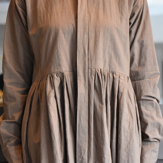 TOUJOURS(トゥジュー) Randam Pleated Shirt Dress #MM33DD03(4)