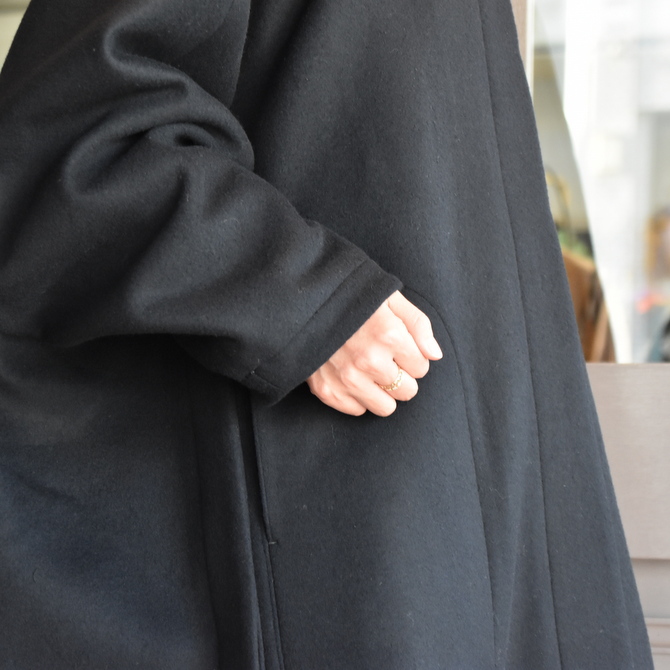 TENNE HANDCRAFTED MODERN(テン ハンドクラフテッドモダン) SUPER 180'S WOOL CAPE WITH HOOD #0020CT(4)