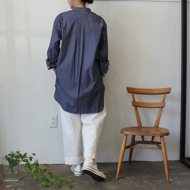 TOUJOURS(gDW
[) / CLASSIC BAND COLLAR SHIRT #MM37BS02(4)