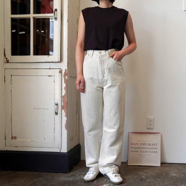 AURALEE(I[[) ORGANIC COTTON HIGH GAUGE JERSEY SLEEVELESS(2FWJ)_A23ST03RTyKz(4)