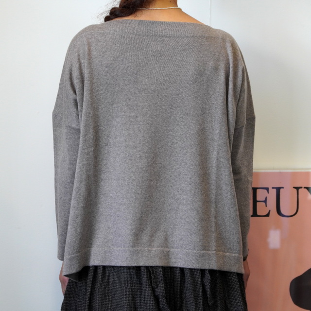 DANIELA GREGIS(ƒ_ƒjƒGƒ‰ ƒOƒŒƒWƒX) boatneck sweater classica#MB1PW4417(4)
