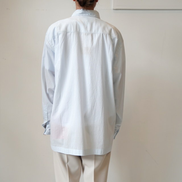 Vas-y Lentement(ヴァジーラントモン)REGULAR COLLAR L/SL SHIRT #NVL2411CB(4)