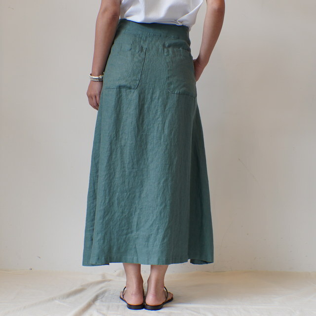 SARAH(サラ) FAKEWRAP SKIRT #C21826(4)