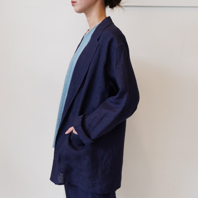 YLÉVE(イレーヴ) LINEN POPLIN JK#168-5120057(4)