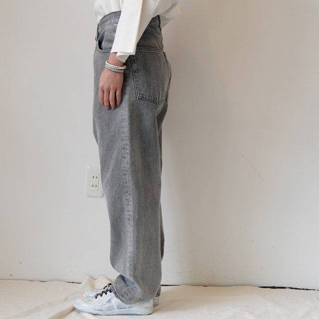 YLÉVE(イレーヴ) 13.5oz DENIM BAGGY FADE#168-5140545(4)