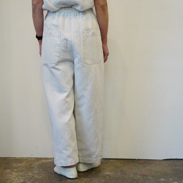 TRAVAIL MANUEL(トラバイユマニュアル) C/LドビーストライプコージーPTS#5074-51(4)