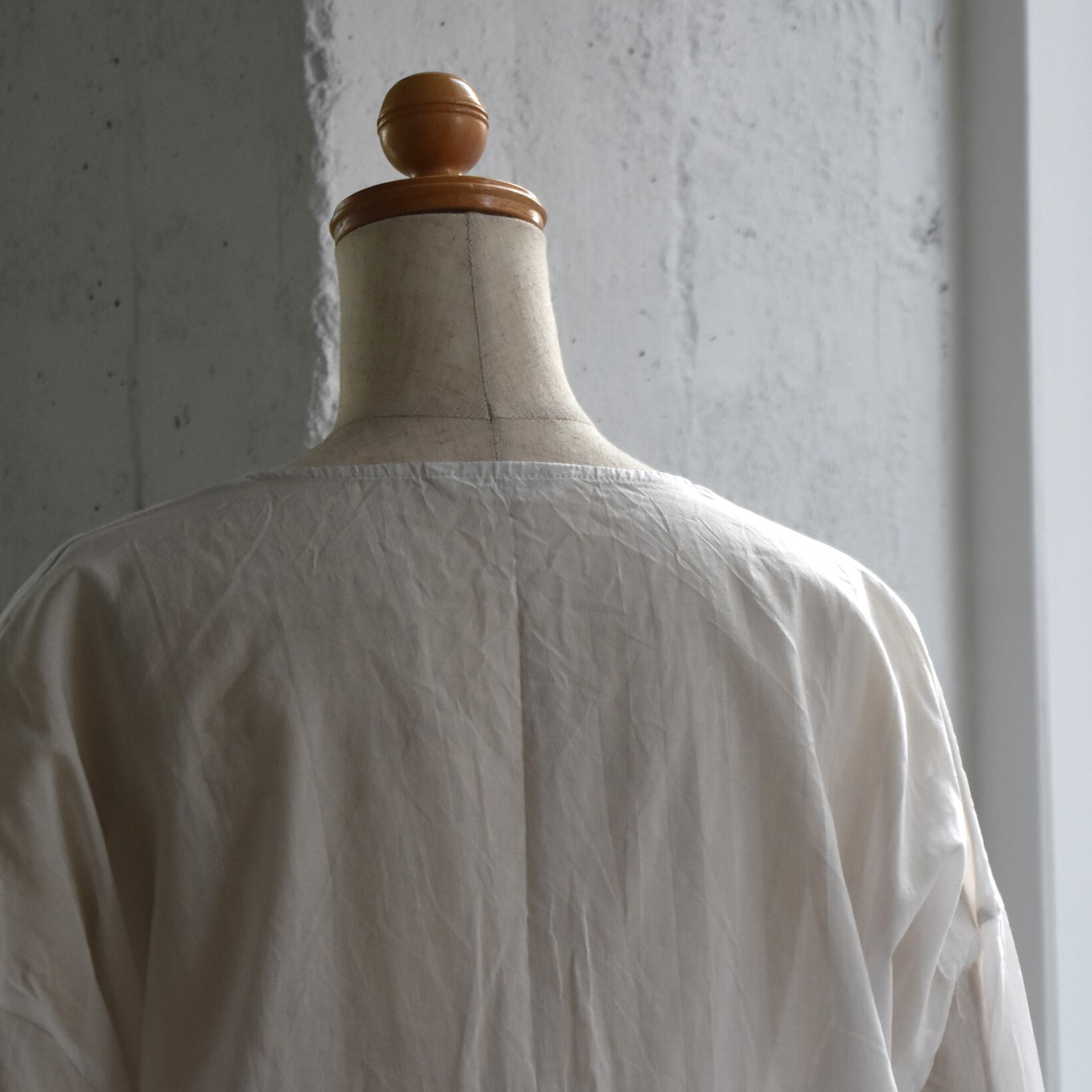 TOUJOURS(トゥジュー) / Big Henley Neck Shirt #MM42ES02-AA(4)